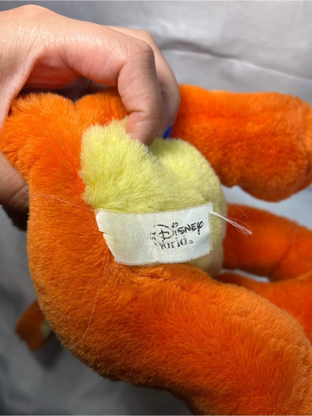 Vintage‎ Walt Disney Tigger 10” Sitting Plush Stuffed Animal Toy Winnie the Pooh